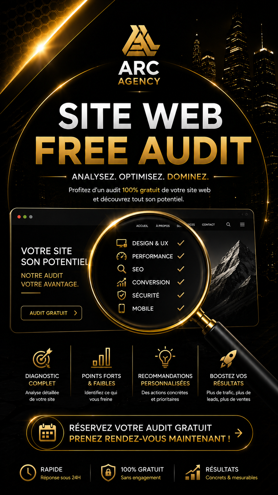 ARC Site Web Free Audit